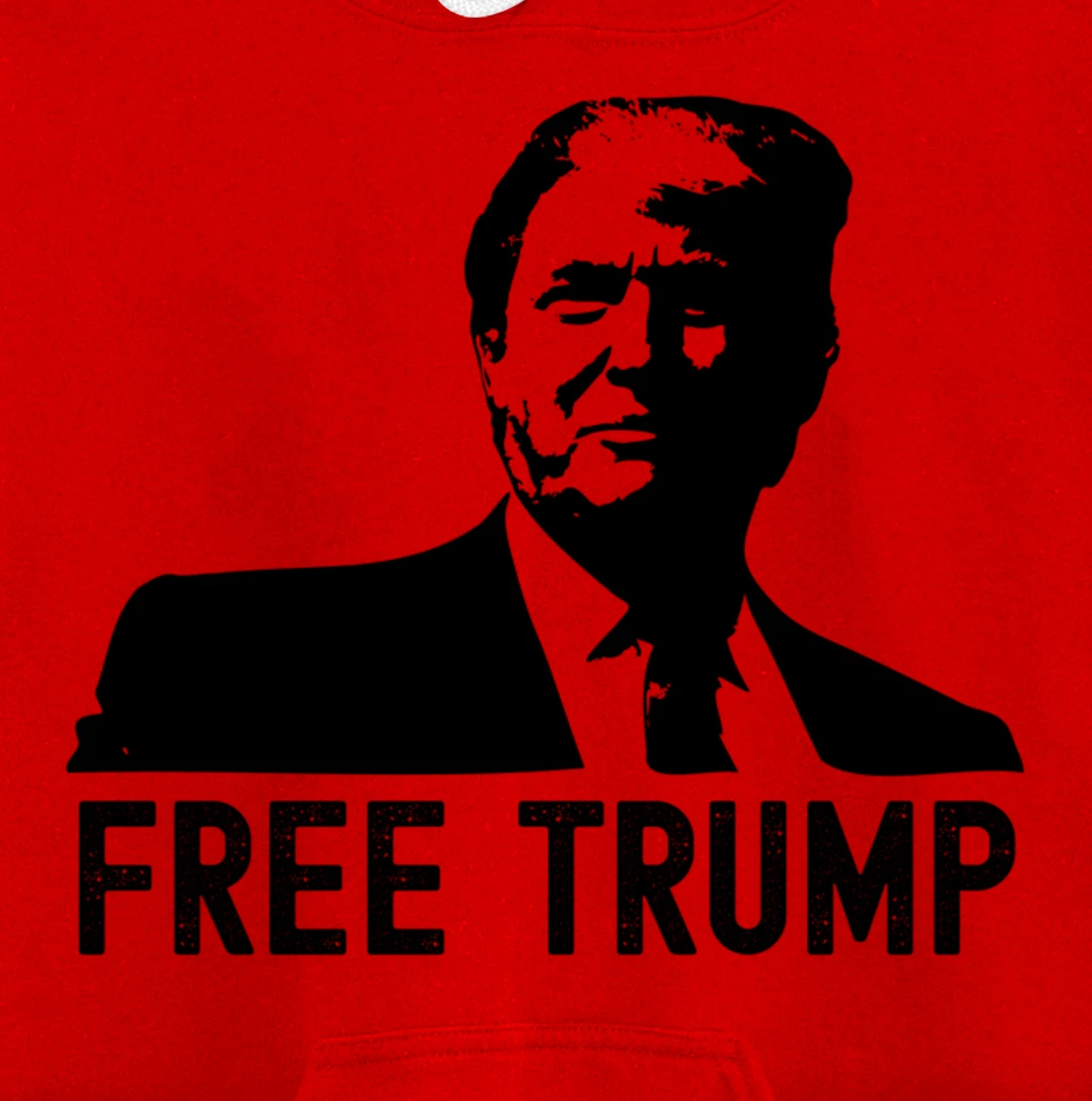 Free Trump Pullover Hoodie