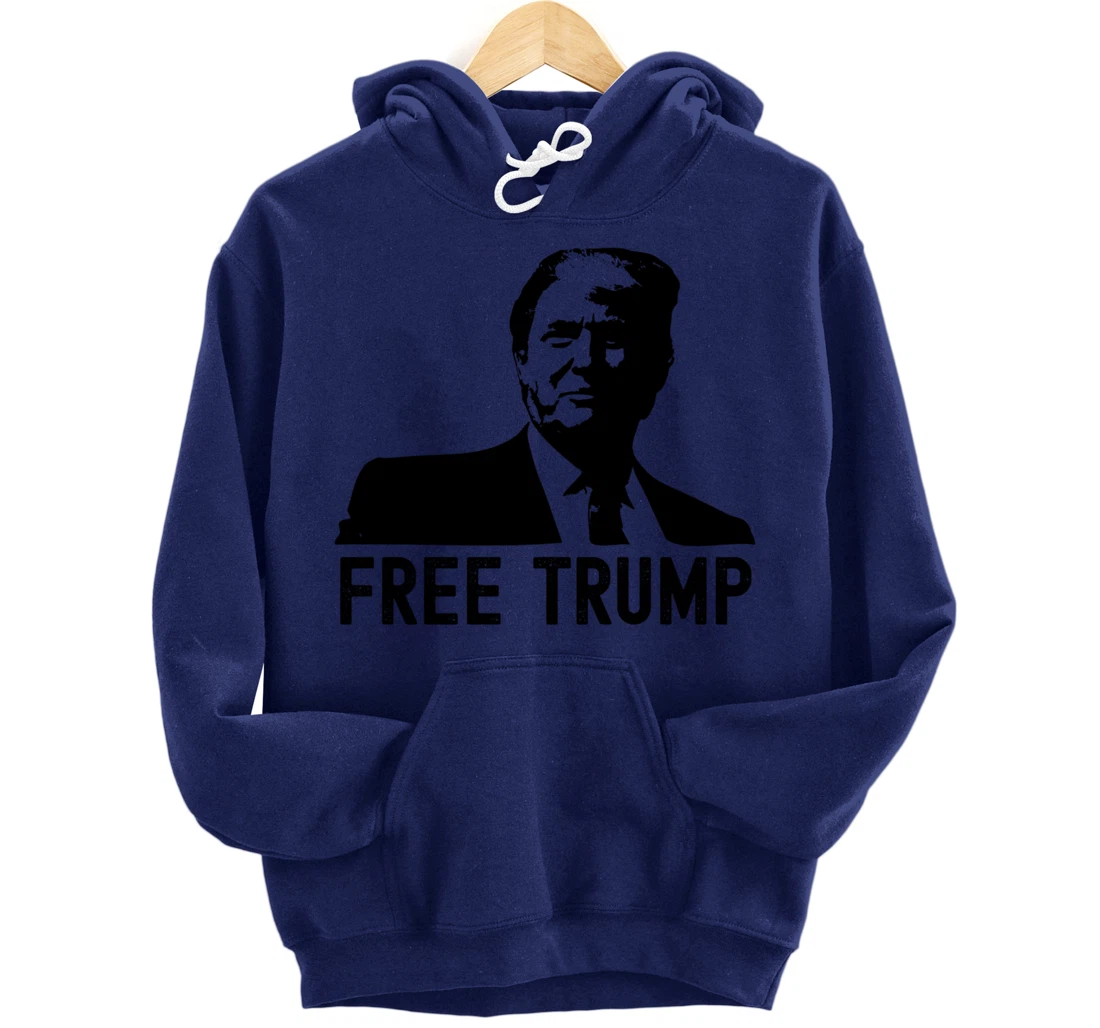 Free Trump Pullover Hoodie