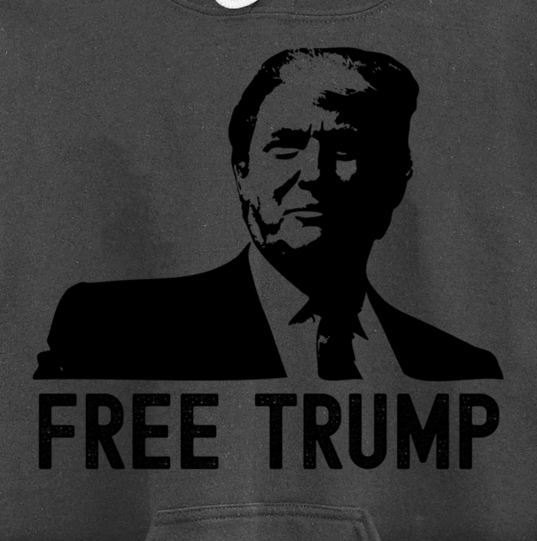 Free Trump Pullover Hoodie