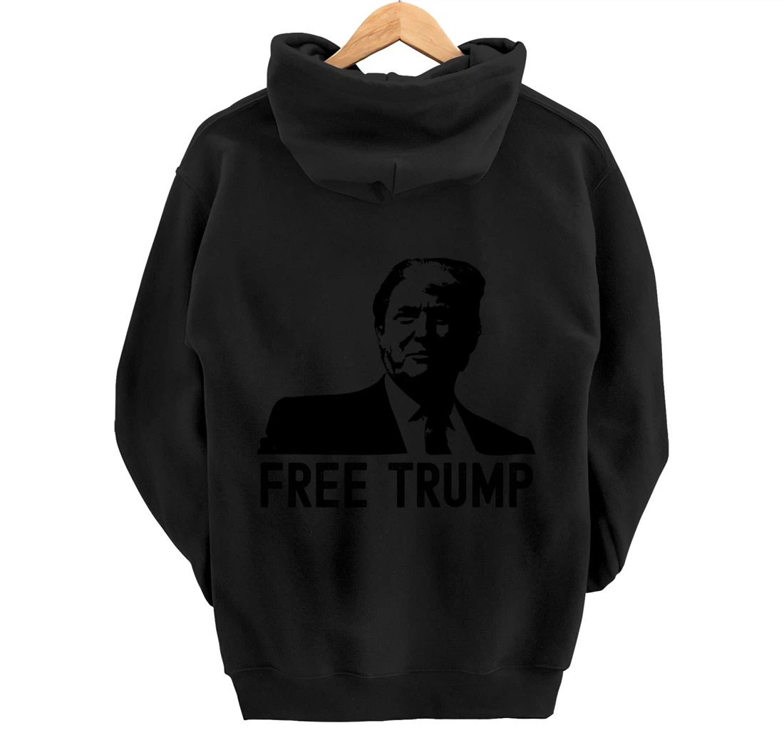 Free Trump Pullover Hoodie