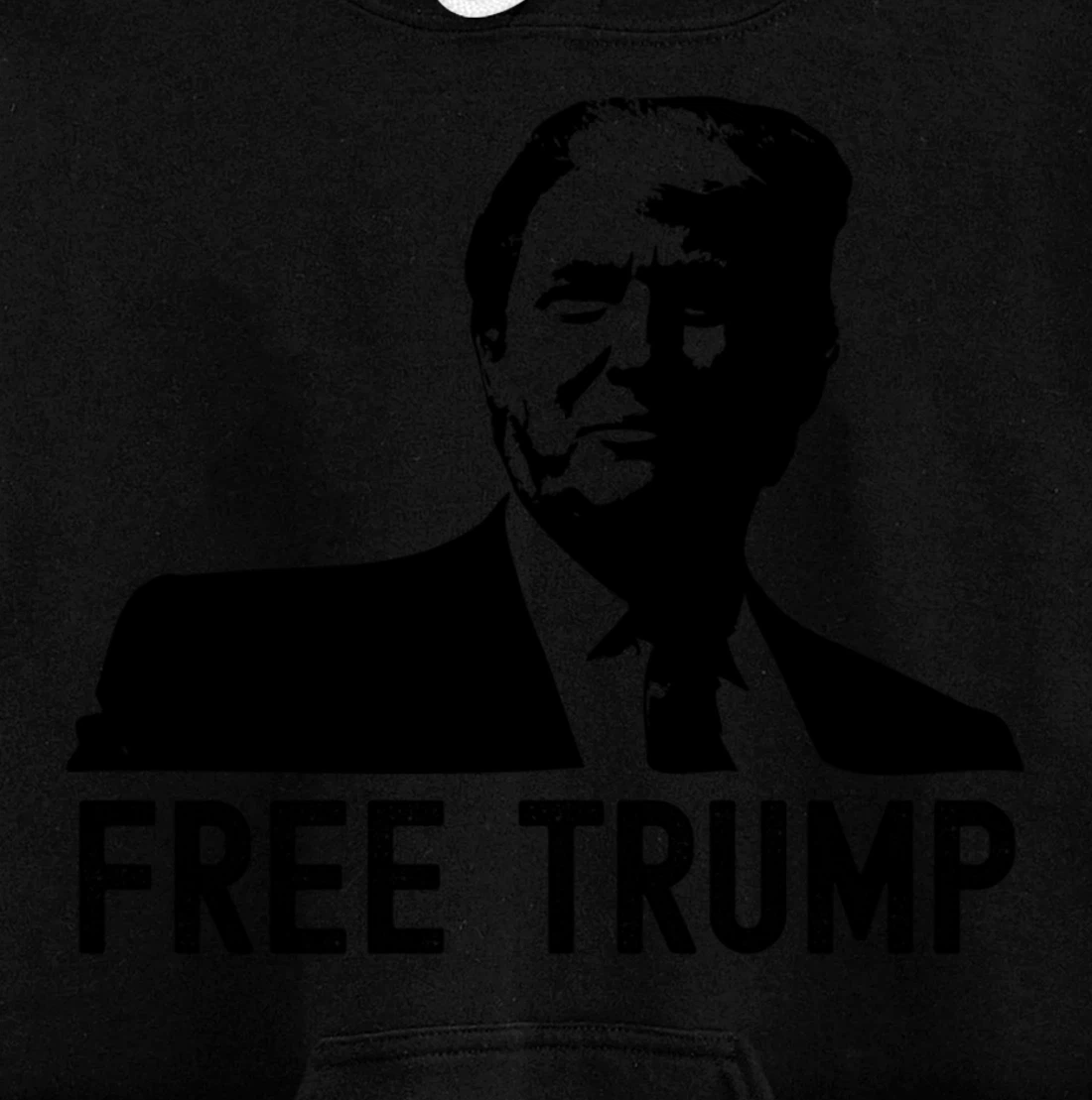 Free Trump Pullover Hoodie