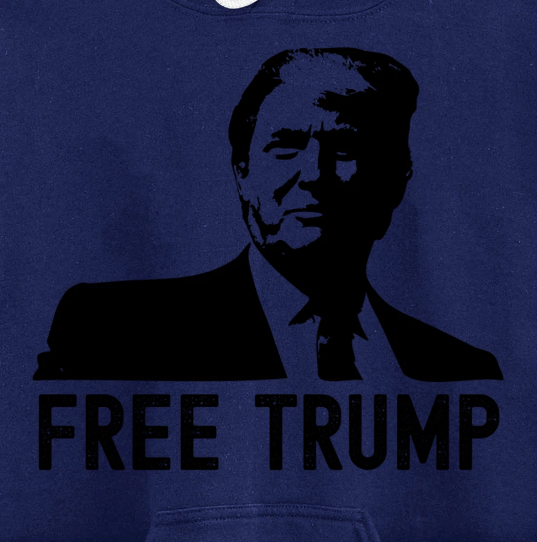 Free Trump Pullover Hoodie