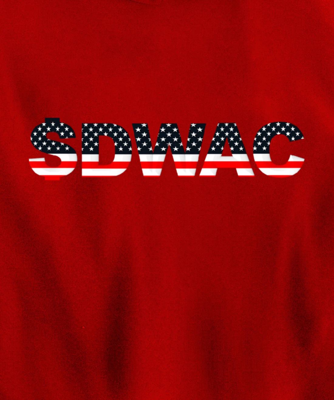 Patriotic American Pro-Trump Stock DWAC Pullover Hoodie