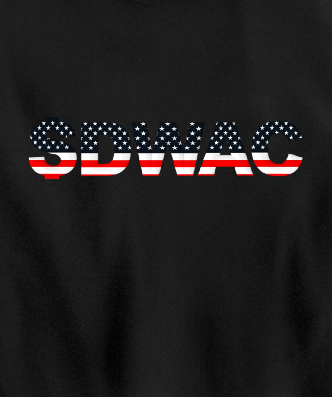 Patriotic American Pro-Trump Stock DWAC Pullover Hoodie