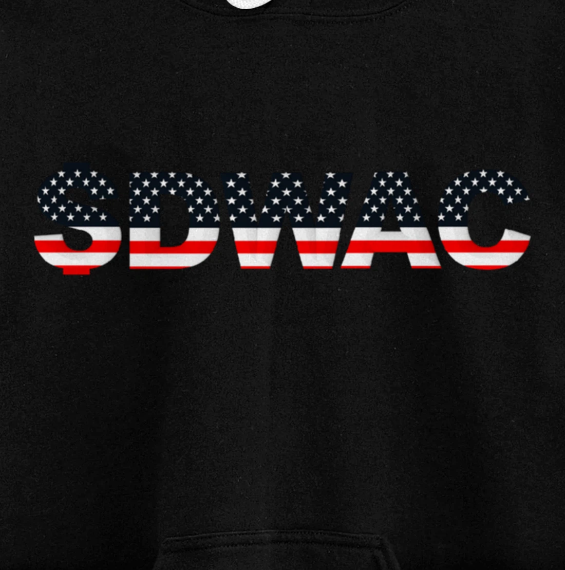 Patriotic American Pro-Trump Stock DWAC Pullover Hoodie