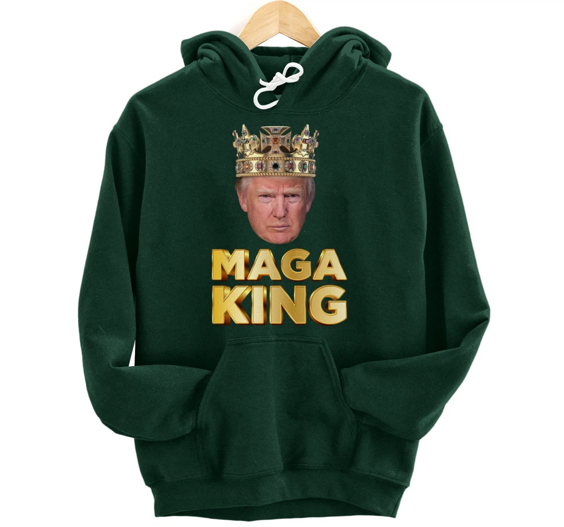 MAGA King Pro Trump Pullover Hoodie