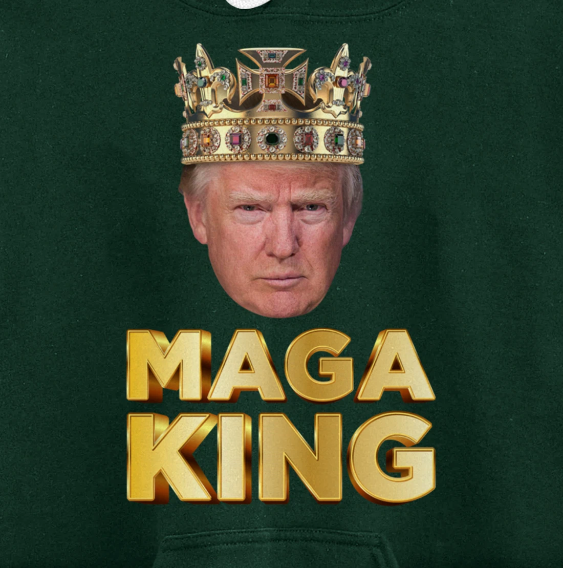 MAGA King Pro Trump Pullover Hoodie