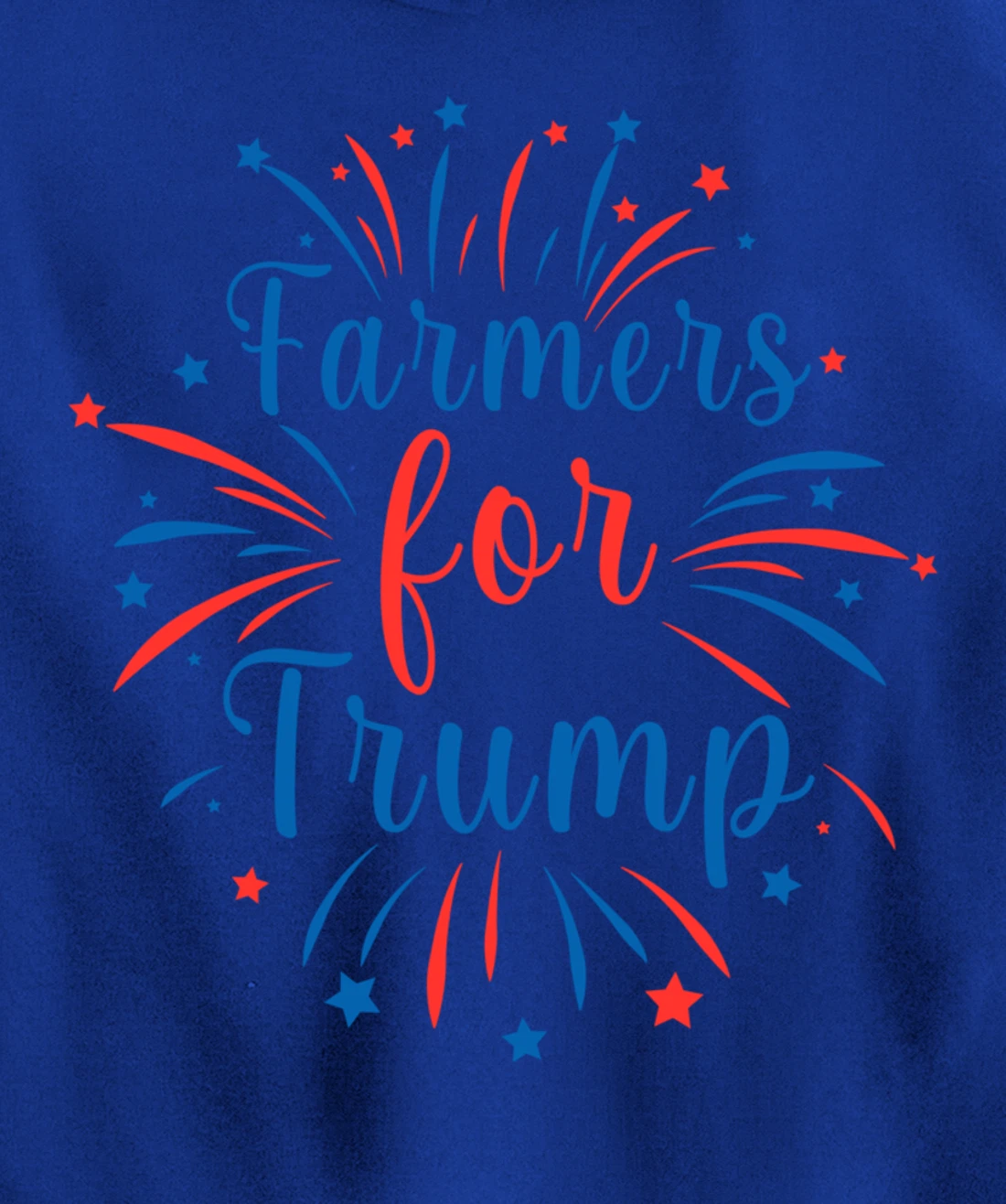 Pride Republican USA Patriot Farmers for Trump Election Pullover Hoodie