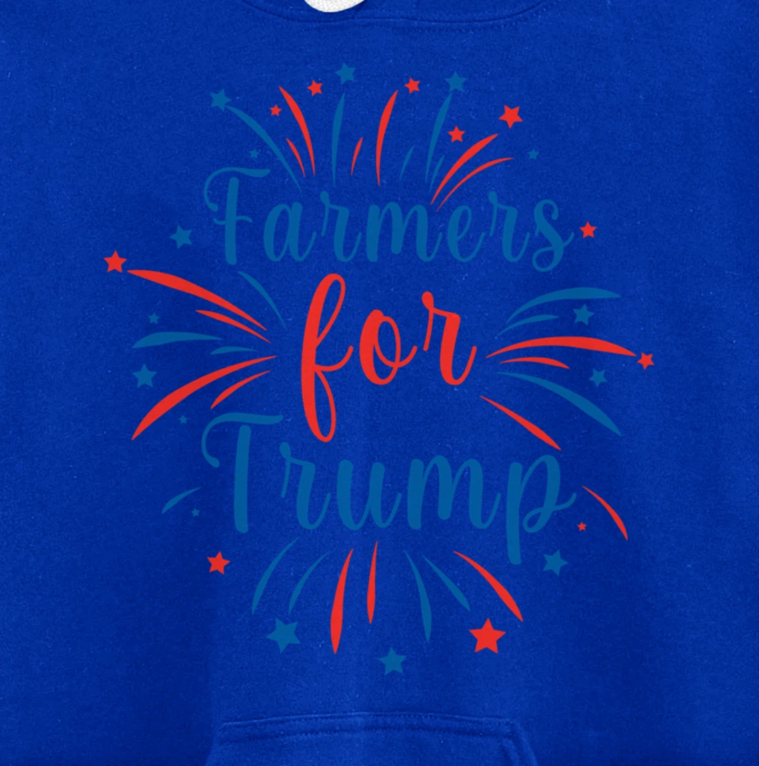 Pride Republican USA Patriot Farmers for Trump Election Pullover Hoodie