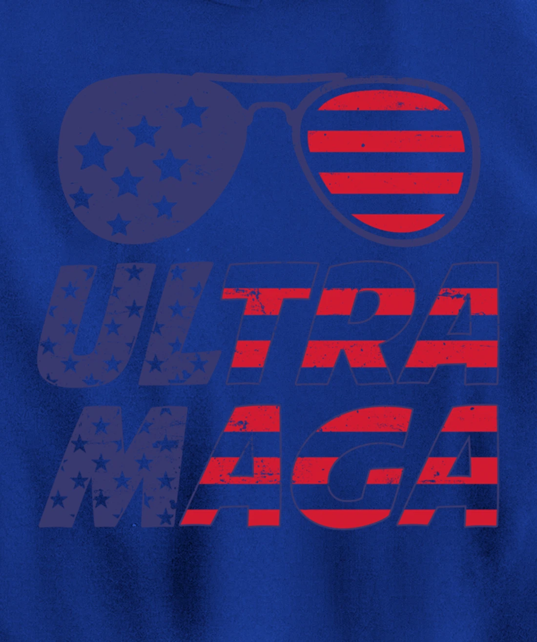 4th Of July Independence Day Ultra Maga Pro Trump Pullover Hoodie