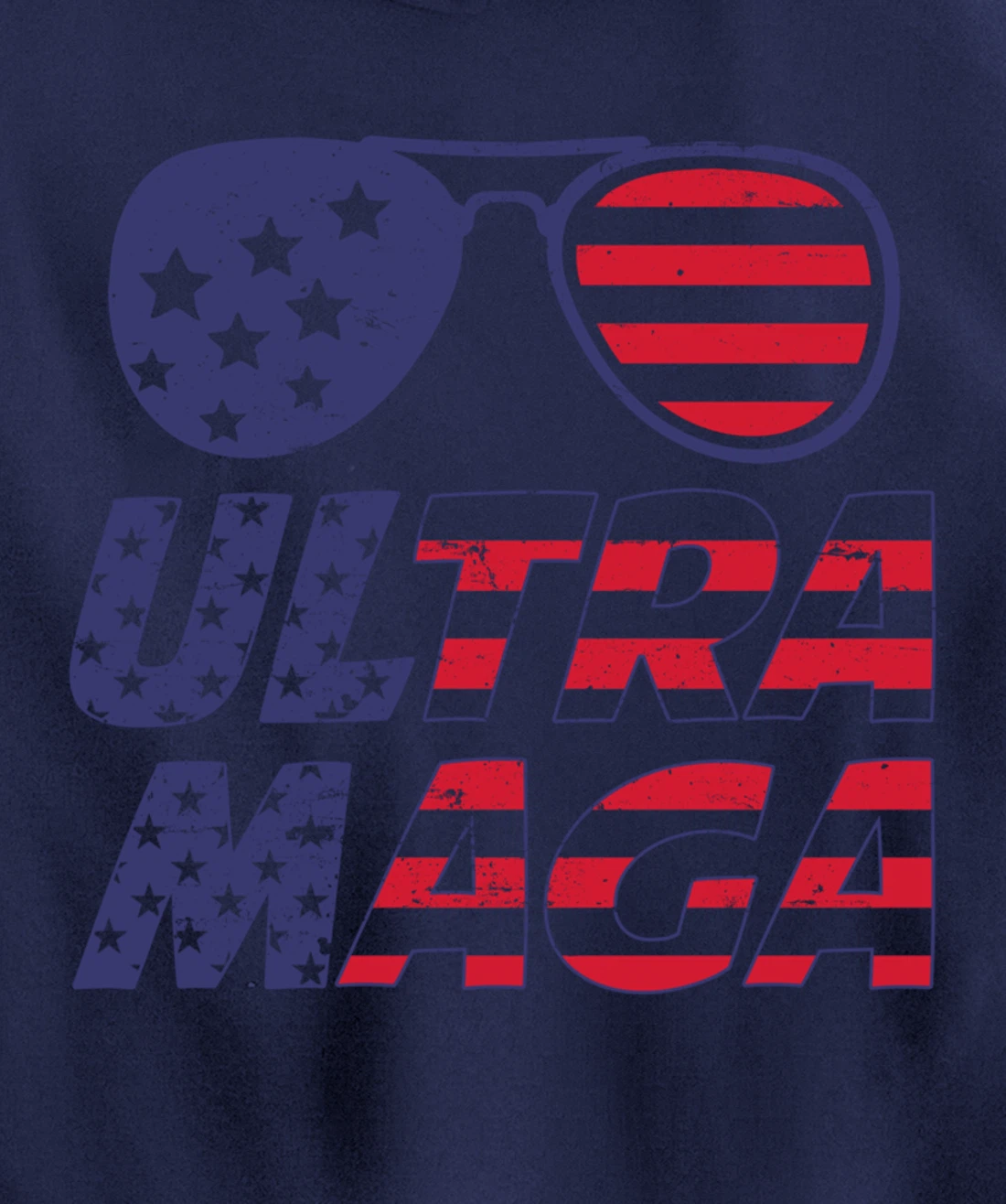 4th Of July Independence Day Ultra Maga Pro Trump Pullover Hoodie