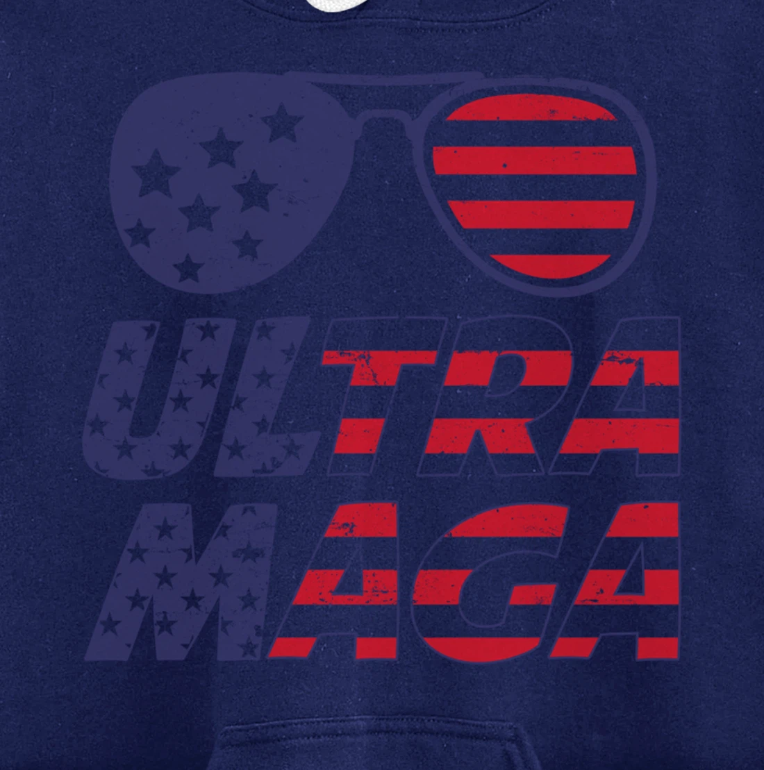 4th Of July Independence Day Ultra Maga Pro Trump Pullover Hoodie