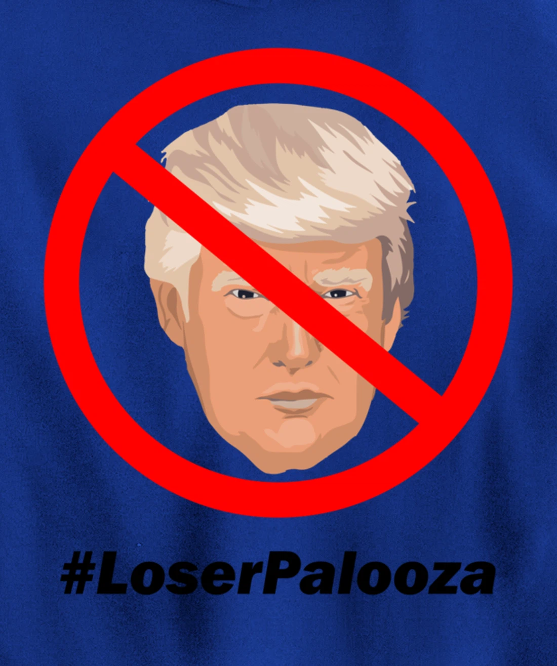 Loser Palooza Funny Plane cute fun joke Trump LoserPalooza Pullover Hoodie