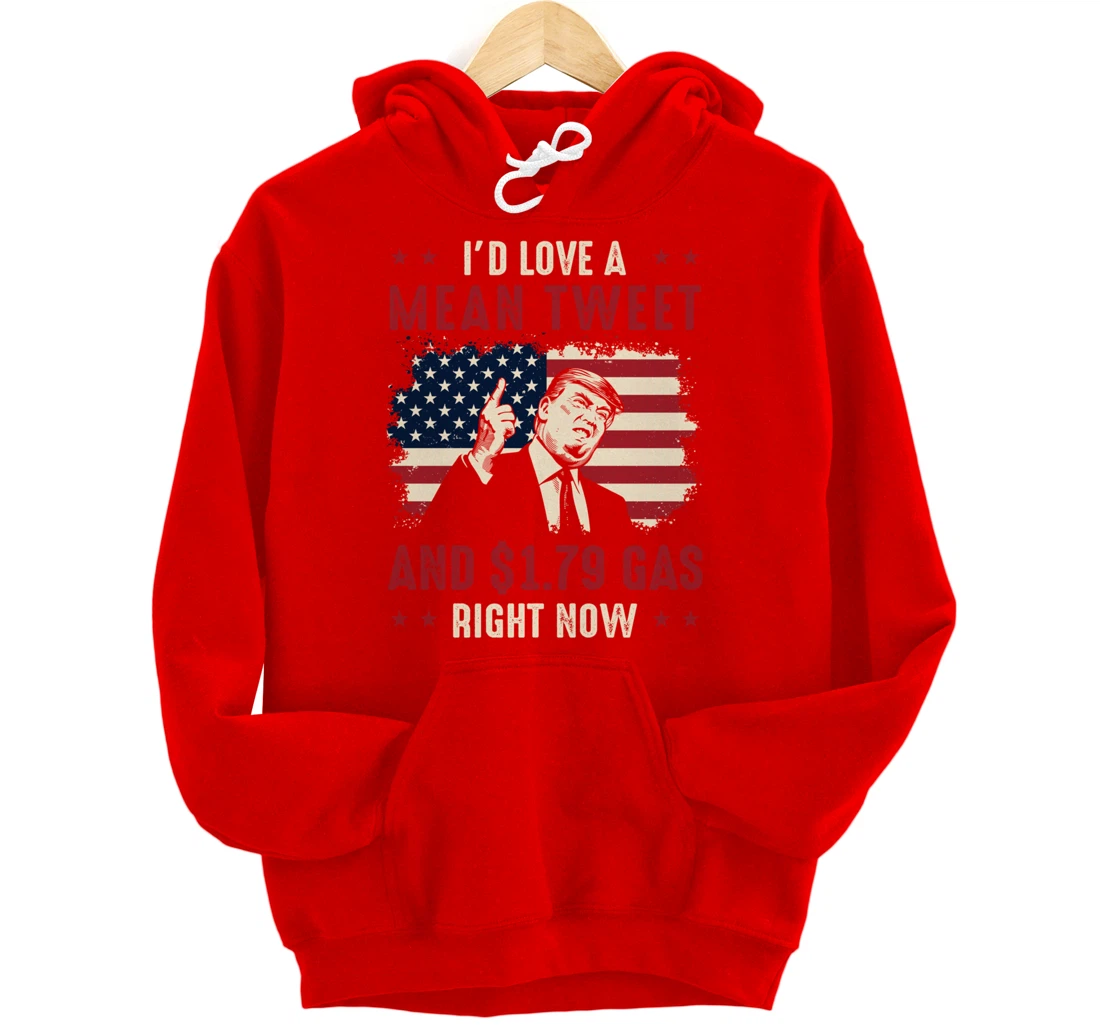 Vote for Trump Pullover Hoodie