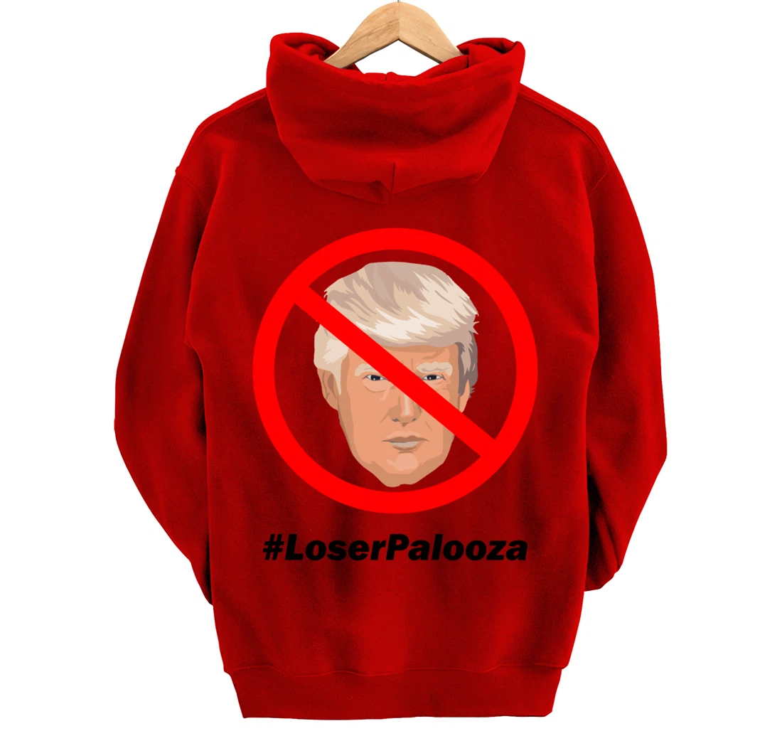 Loser Palooza Funny Plane cute fun joke Trump LoserPalooza Pullover Hoodie