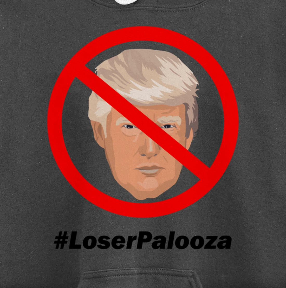 Loser Palooza Funny Plane cute fun joke Trump LoserPalooza Pullover Hoodie