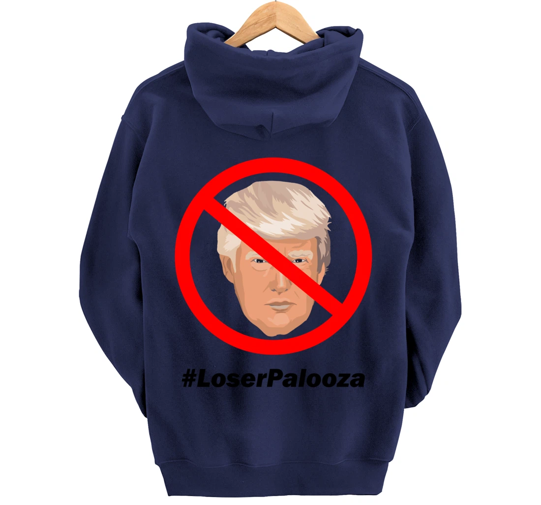Loser Palooza Funny Plane cute fun joke Trump LoserPalooza Pullover Hoodie