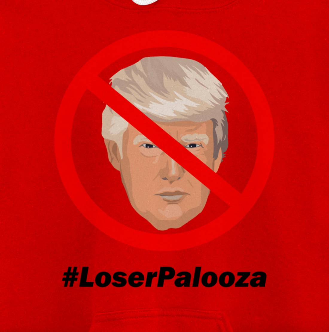 Loser Palooza Funny Plane cute fun joke Trump LoserPalooza Pullover Hoodie