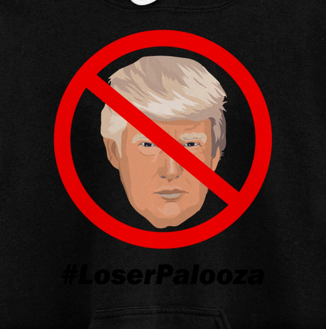 Loser Palooza Funny Plane cute fun joke Trump LoserPalooza Pullover Hoodie