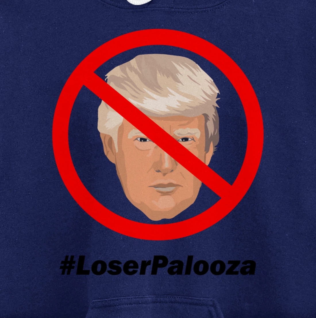 Loser Palooza Funny Plane cute fun joke Trump LoserPalooza Pullover Hoodie