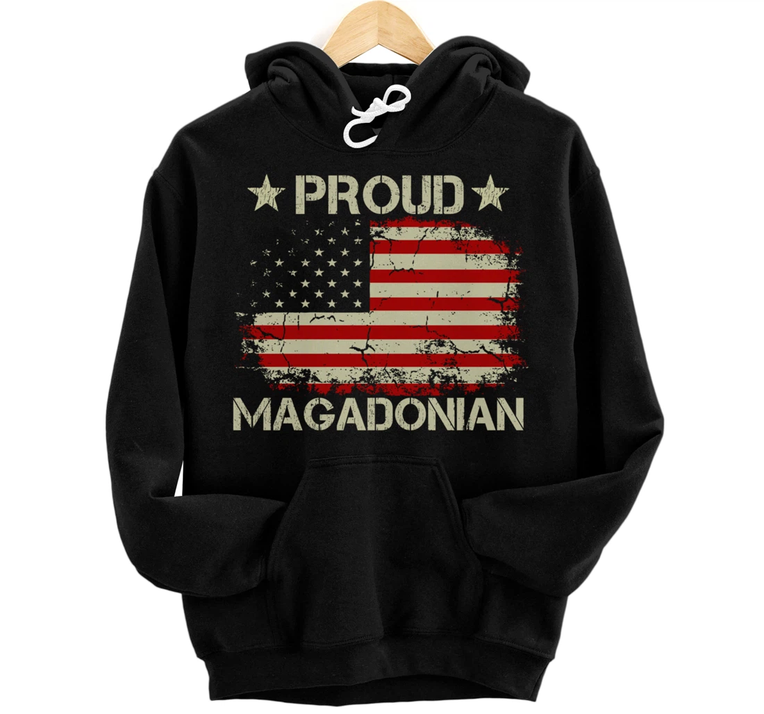 Magadonia 2024 Trump Voter Proud Trump Supporter Magadonian Pullover Hoodie