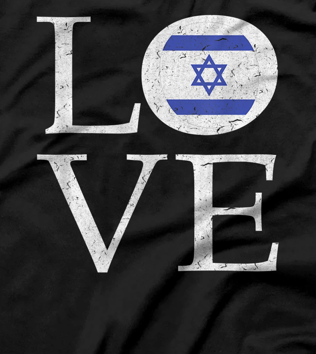 I Love Israel T-shirt Israeli Heart