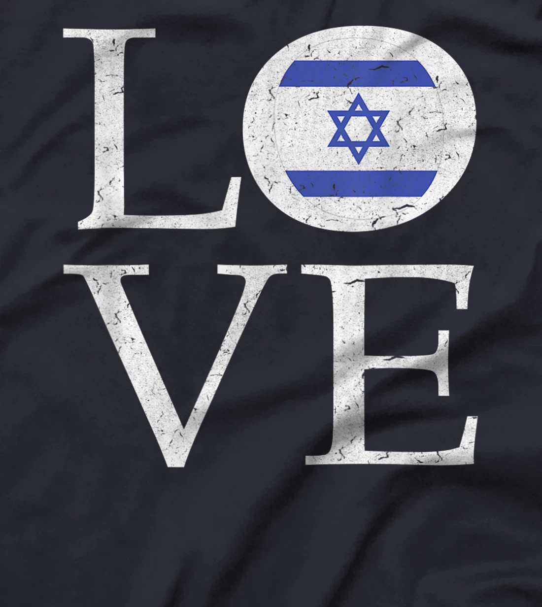 I Love Israel T-shirt Israeli Heart