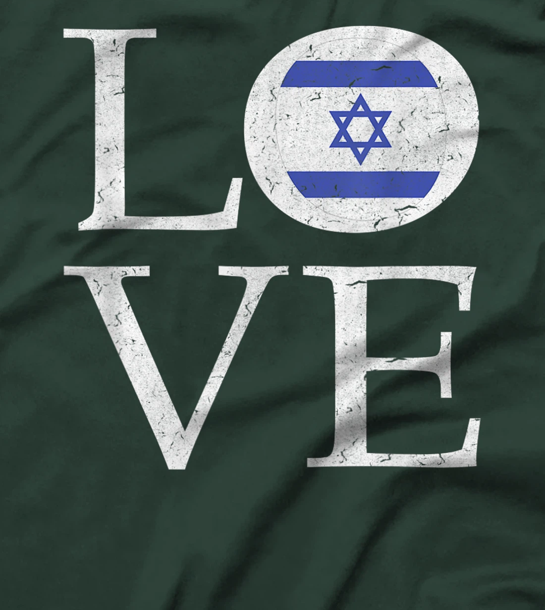 I Love Israel T-shirt Israeli Heart