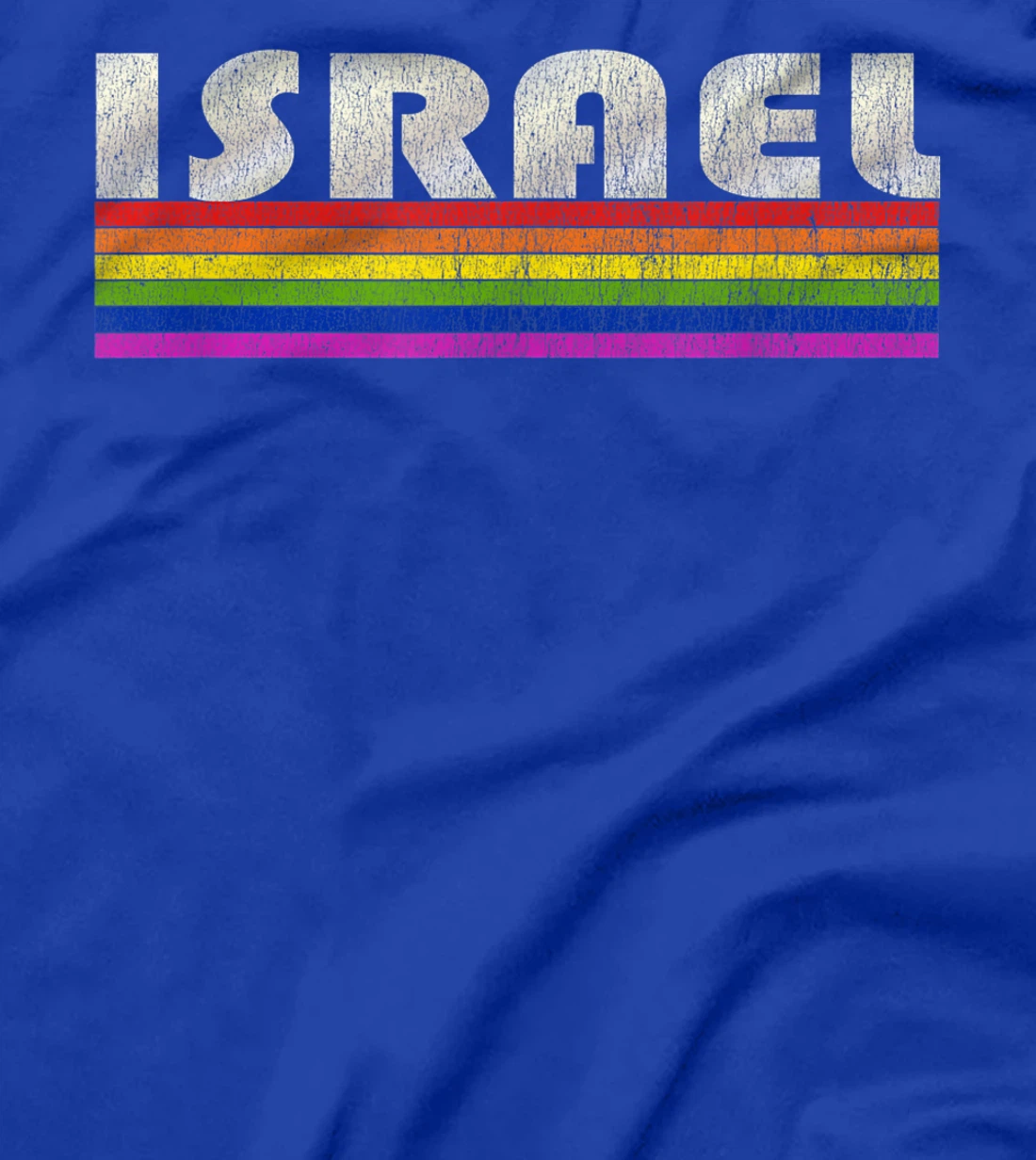 Vintage 80's Style Israel Gay Pride Month T-Shirt
