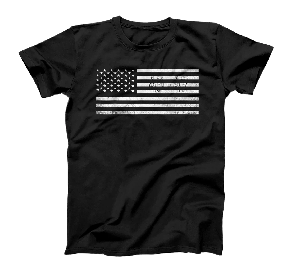 Trump 2024 President 45 47 Vintage American Flag Pro Trump T-Shirt