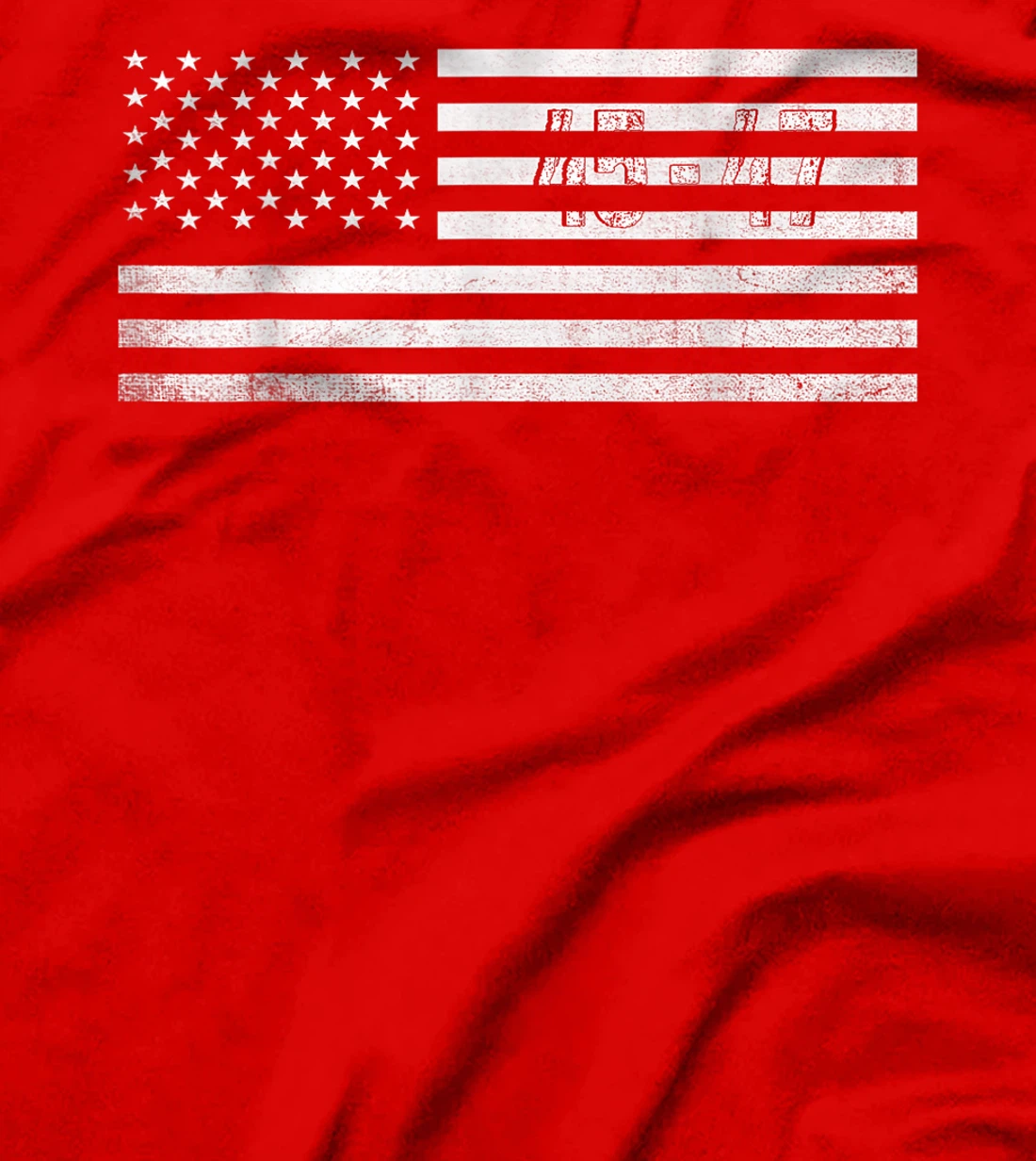 Trump 2024 President 45 47 Vintage American Flag Pro Trump T-Shirt