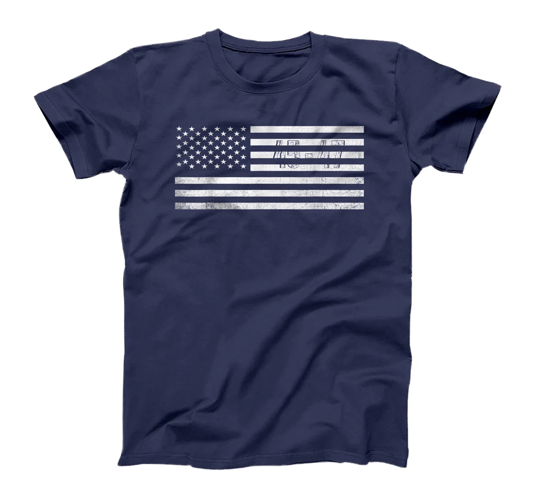 Trump 2024 President 45 47 Vintage American Flag Pro Trump T-Shirt