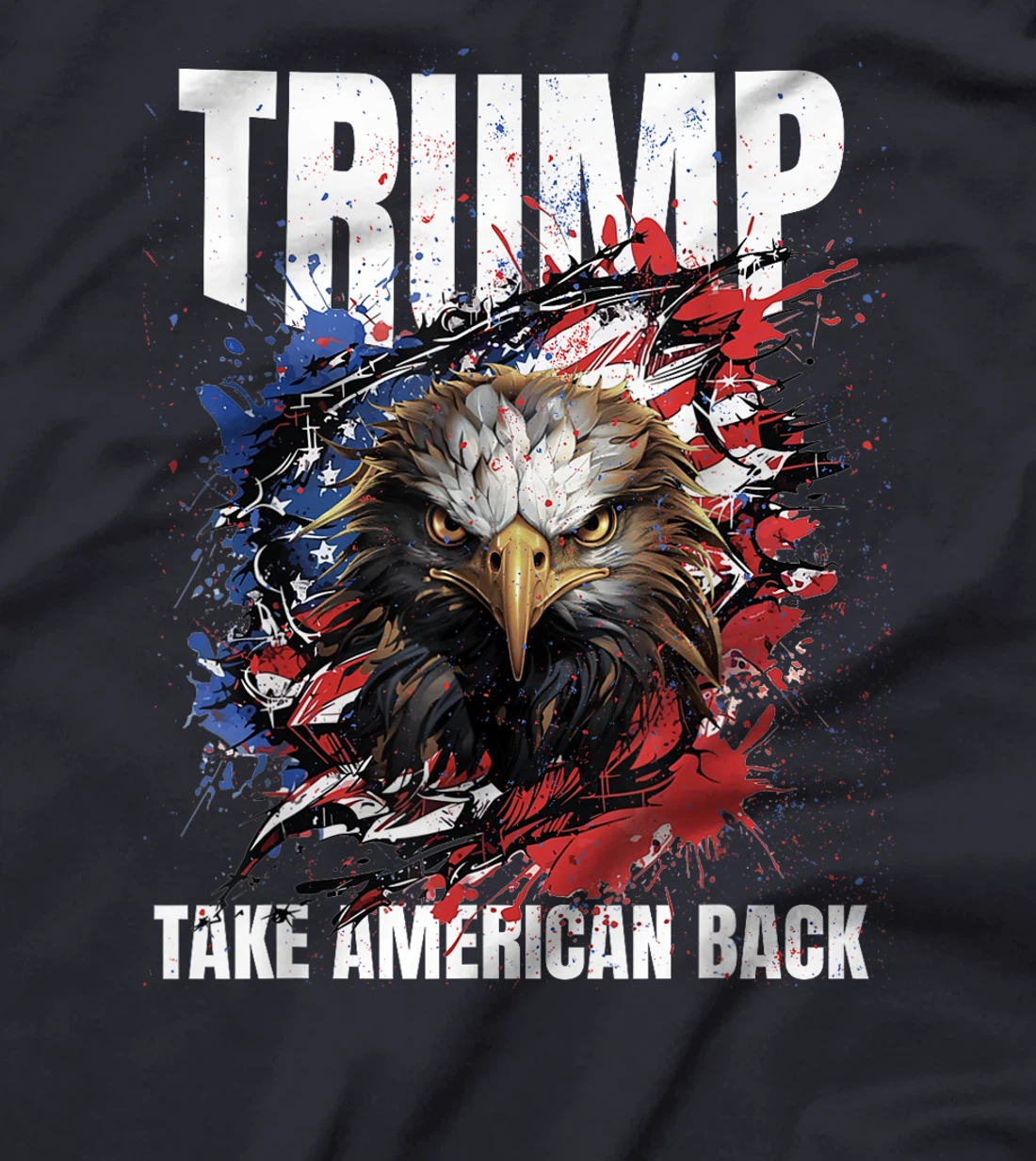 Take America Back Donald Trump Return 2024 Election 45 47 T-Shirt