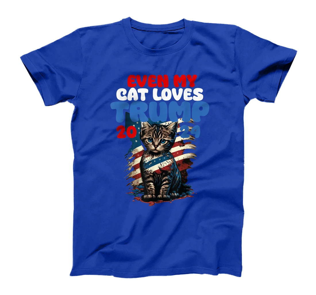 Even My Cat Loves Trump 2024 Shirt, Love Cats Love Trump T-Shirt