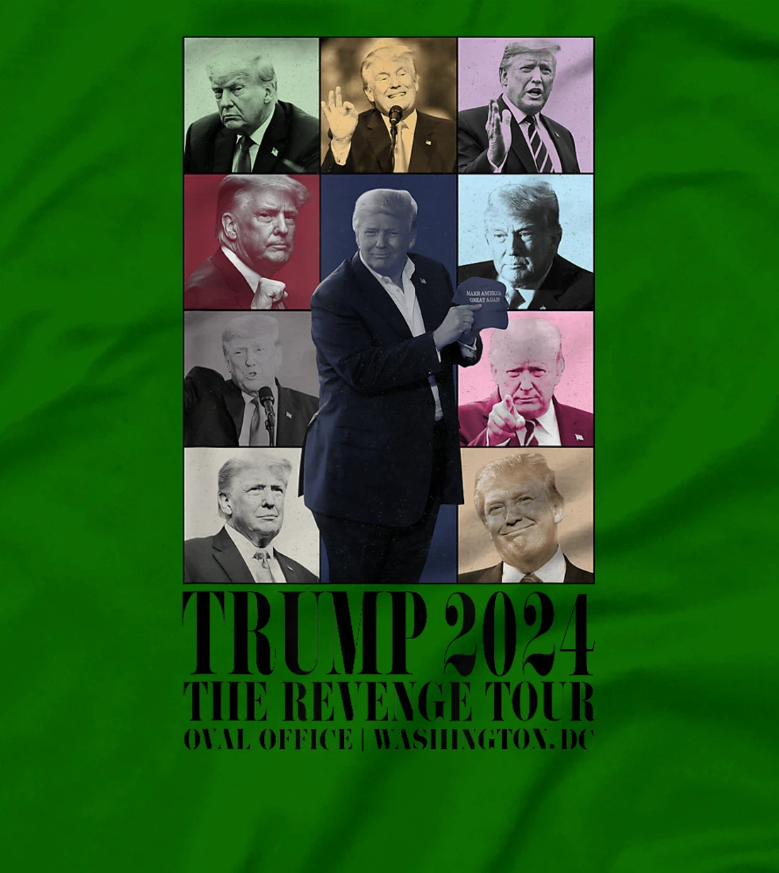 Funny Donald Trump The Revenge Tour 2024 Ultra Maga Tour T-Shirt