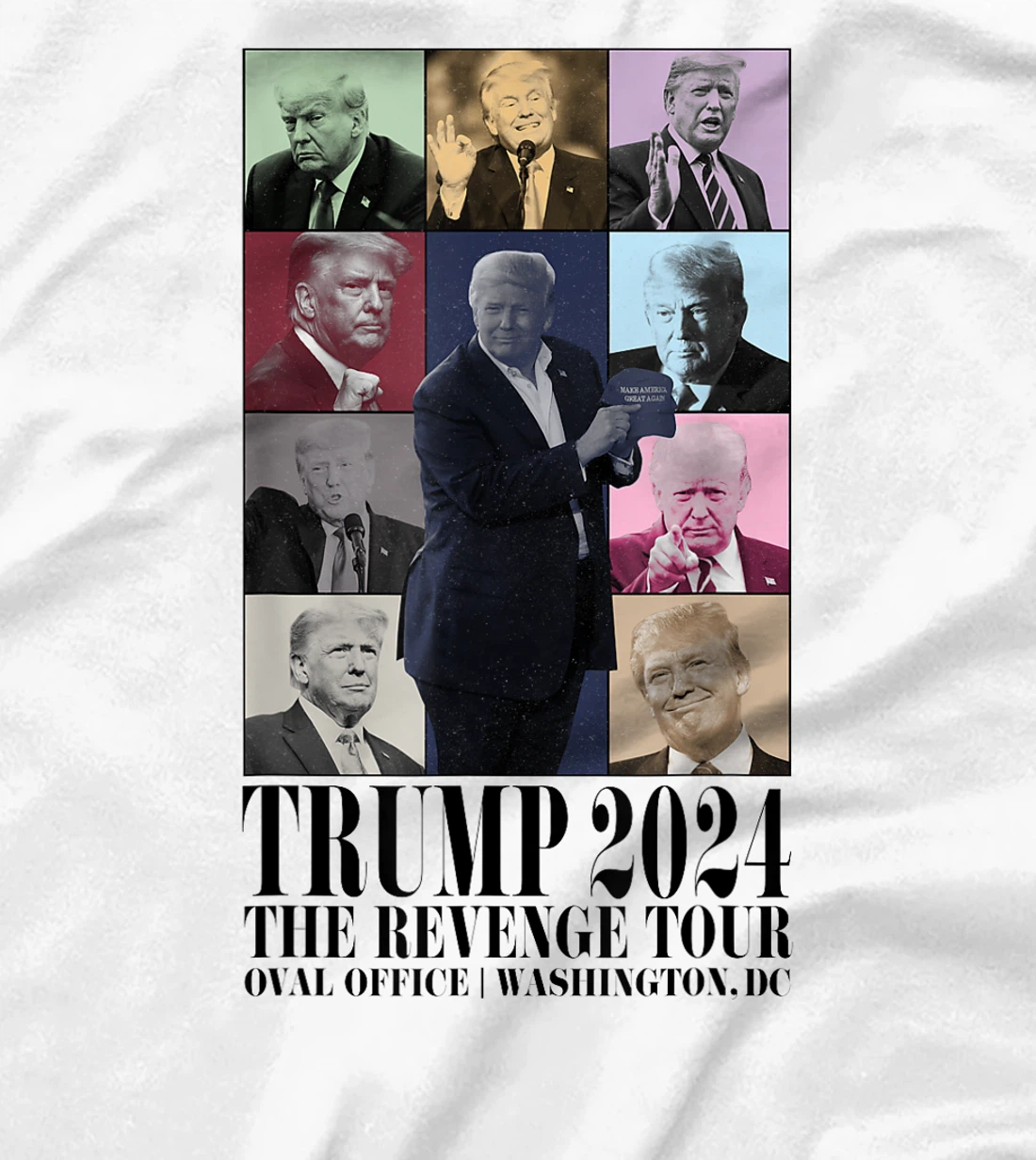 Funny Donald Trump The Revenge Tour 2024 Ultra Maga Tour T-Shirt