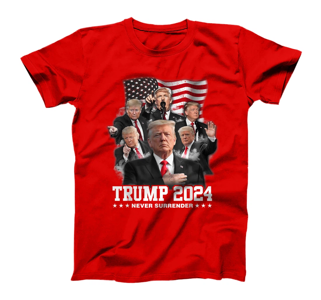 President Donald J Trump 2024 Never Surrender T-Shirt