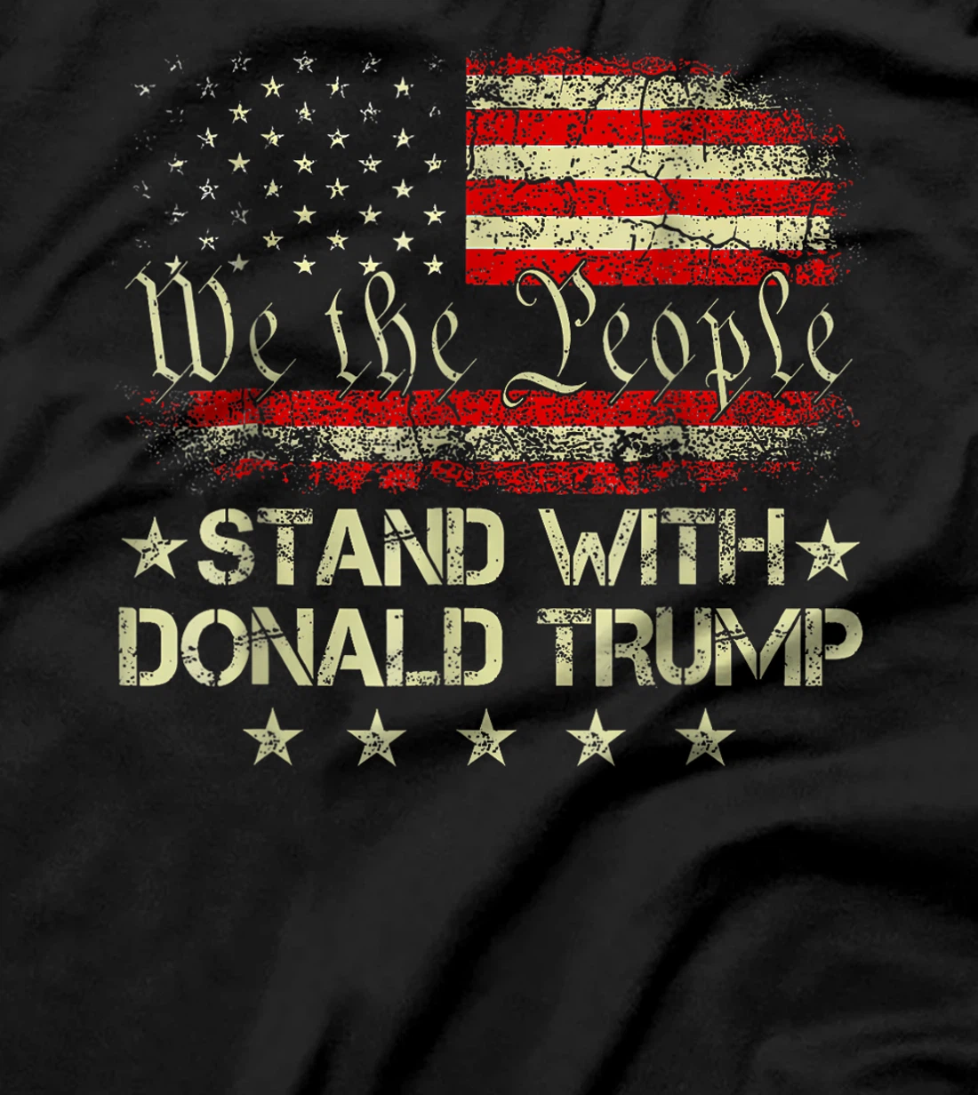 I Stand With Donald Trump 2024 Support Take America Back T-Shirt