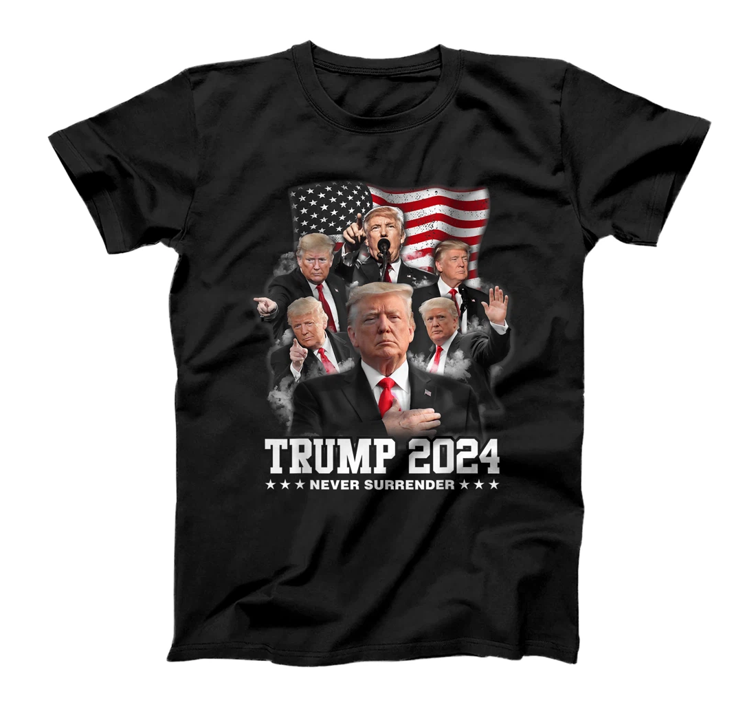 President Donald J Trump 2024 Never Surrender T-Shirt