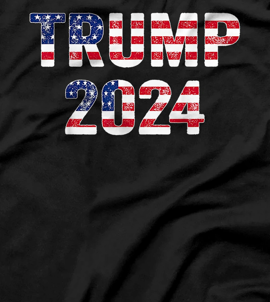 Trump 2024 Take America Back American Flag Trump 2024 T-Shirt