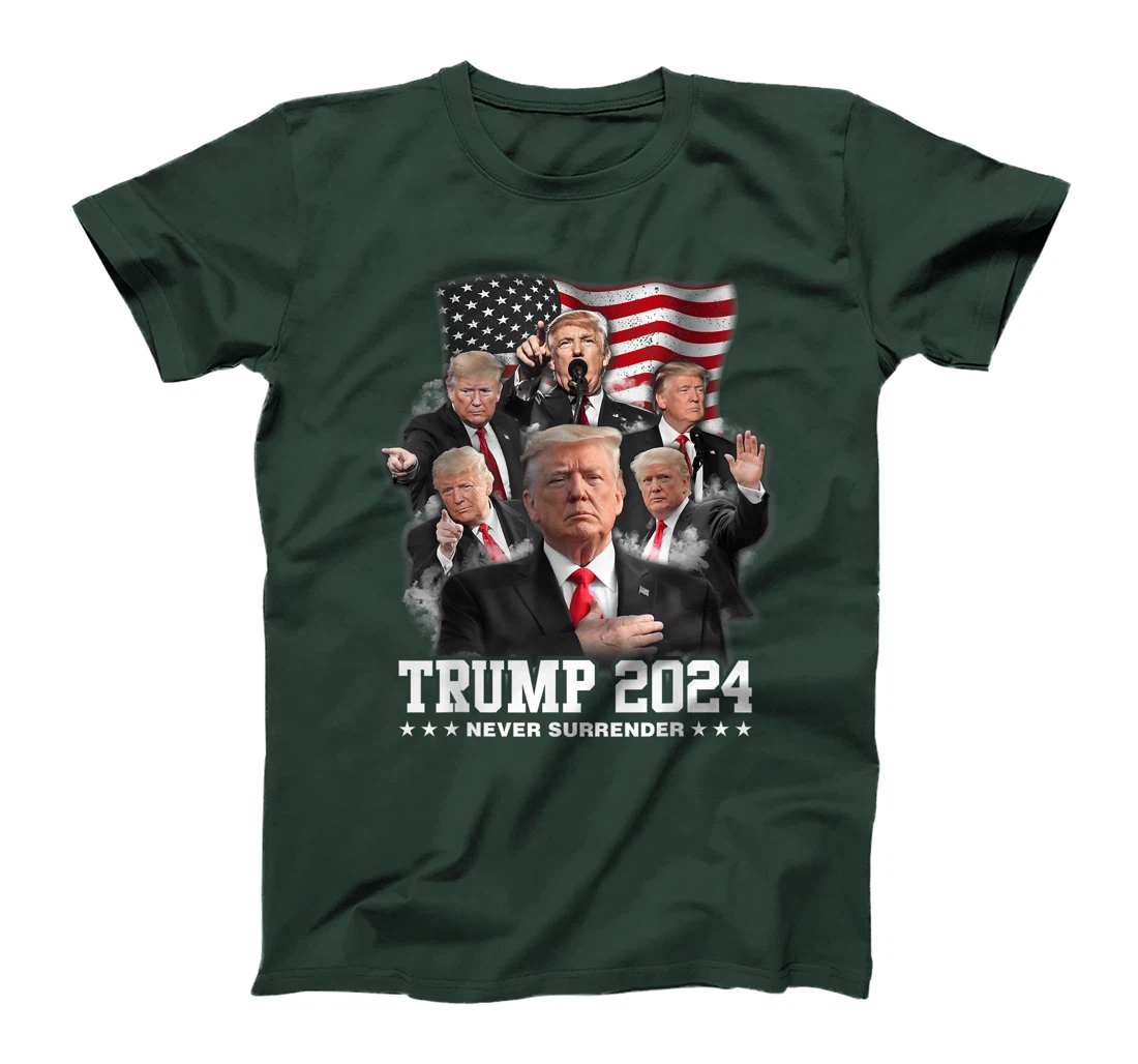 President Donald J Trump 2024 Never Surrender T-Shirt