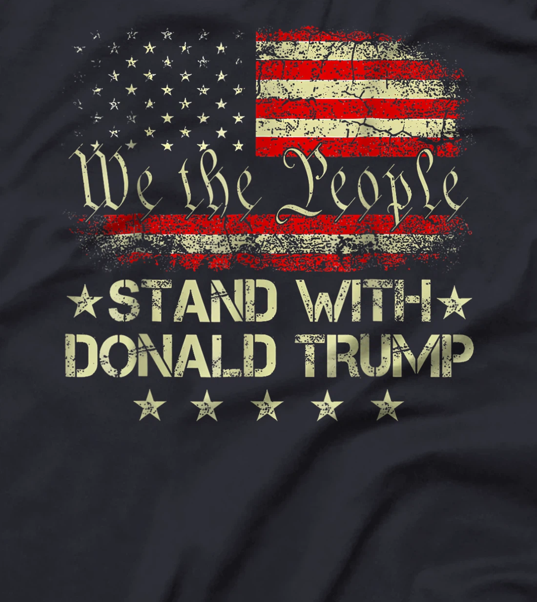 I Stand With Donald Trump 2024 Support Take America Back T-Shirt