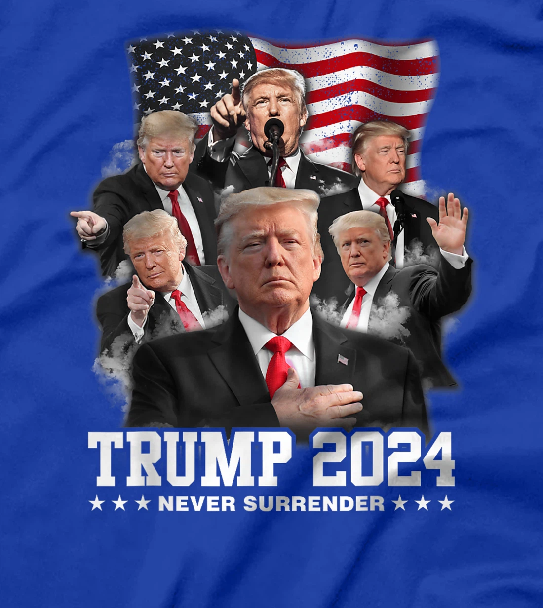 President Donald J Trump 2024 Never Surrender T-Shirt