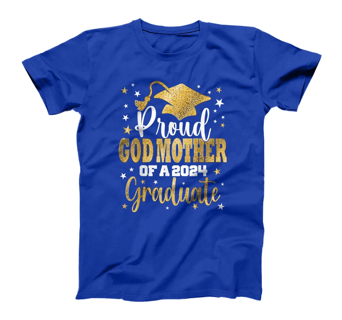 Proud God Mother of a 2024 Graduate Class Senior Graduation T-Shirt