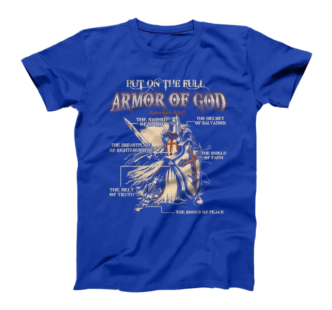 Put On The Full Armor Of God - Jesus T-Shirt