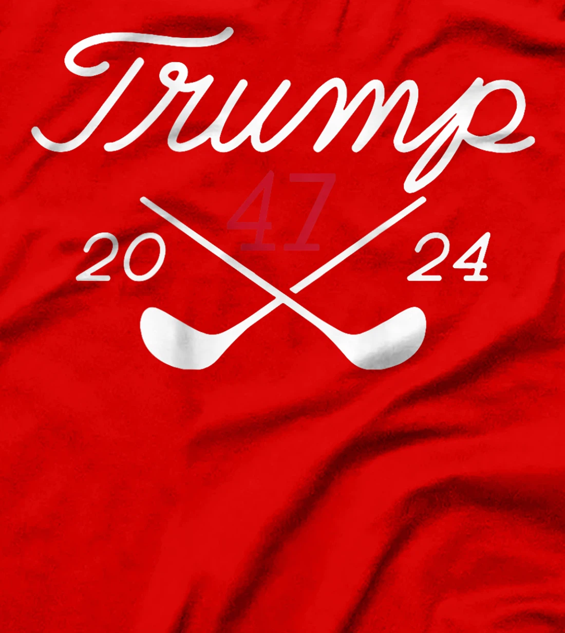 Golf Trump 47 2024 (on back) T-Shirt