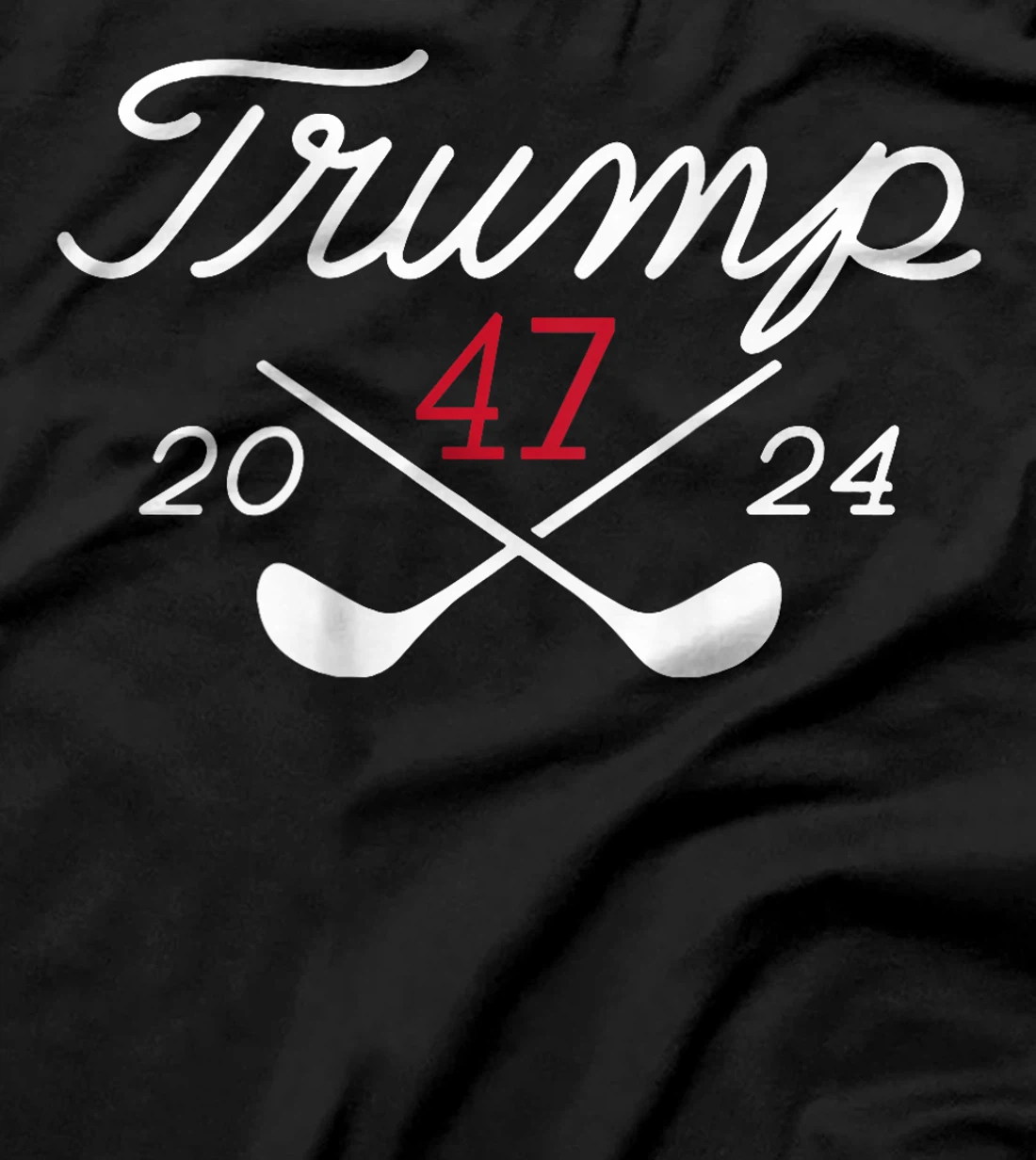 Golf Trump 47 2024 (on back) T-Shirt