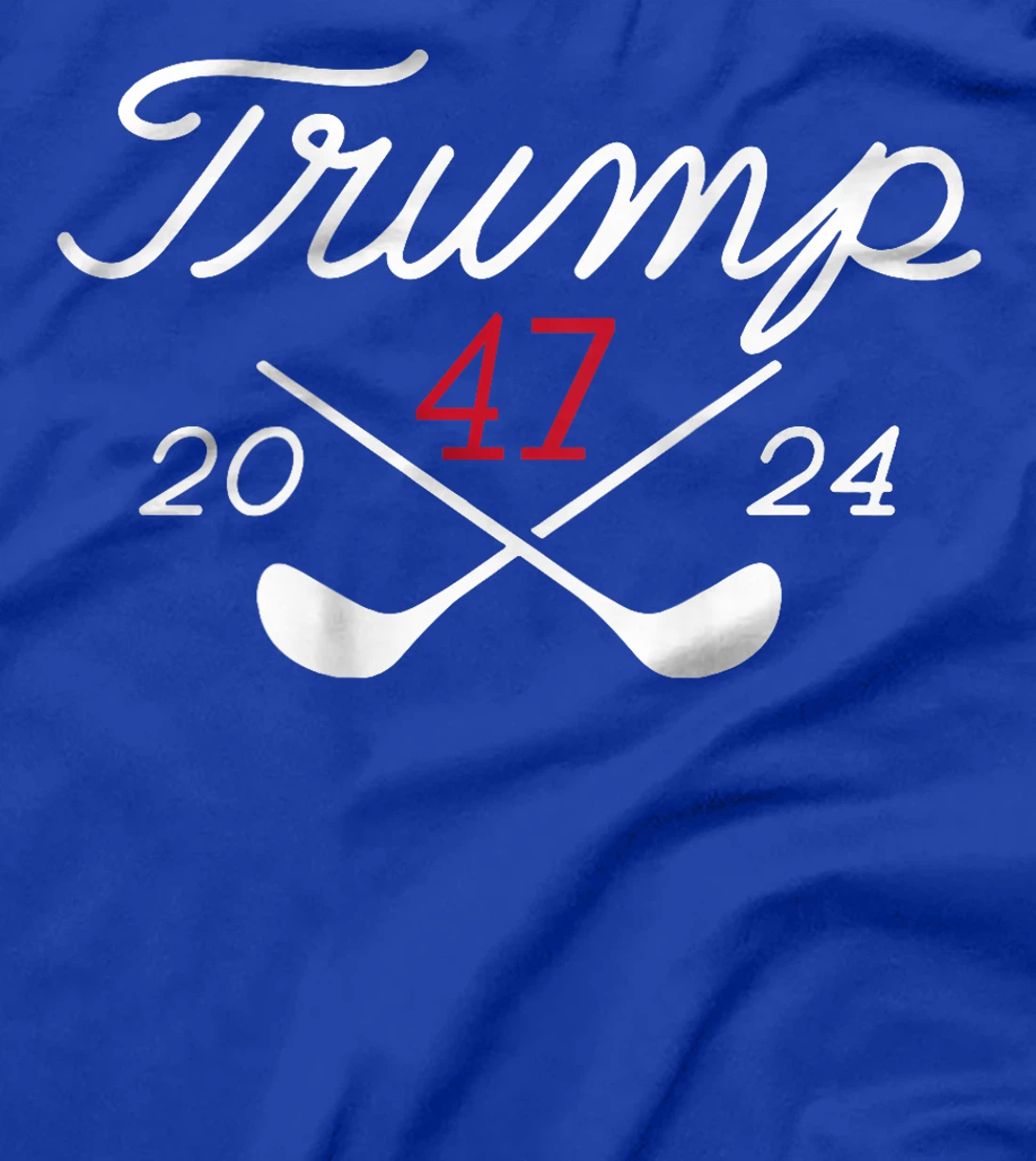 Golf Trump 47 2024 (on back) T-Shirt