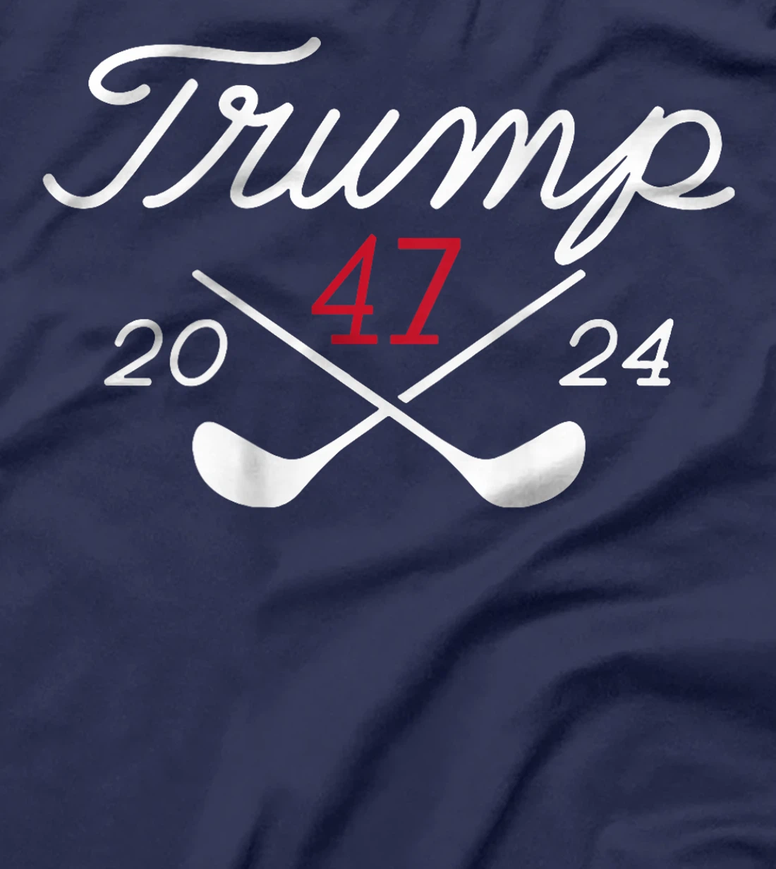 Golf Trump 47 2024 (on back) T-Shirt