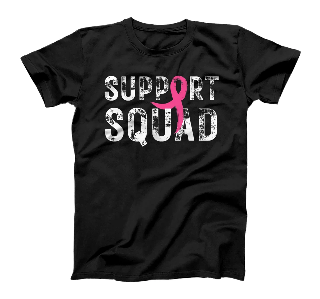 Breast Cancer Warrior Support Squad Breast Cancer Awareness T-Shirt, Kid T-Shirt and Women T-Shirt